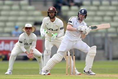 County cricket day two: Warwickshire’s batters go big against Surrey – as it happened