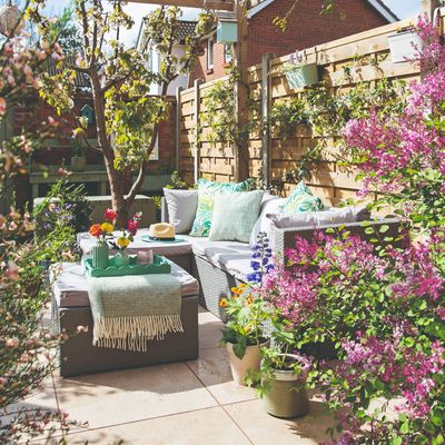 Do you have grey garden furniture? Experts advise against pairing it with this one colour of outdoor cushions
