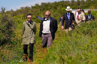 Anne becomes first member of royal family to visit Little Sark