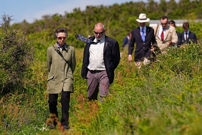 Anne becomes first member of royal family to visit Little Sark