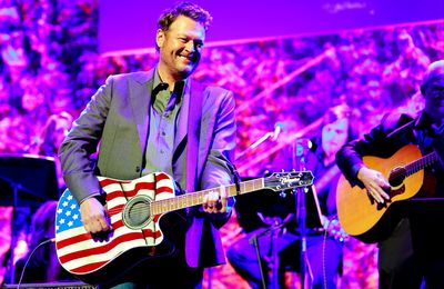 Blake Shelton loves seeing his stepsons performing music