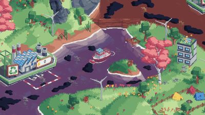 Solo dev who lives on a boat made a $6 game about a boat, and it's sold 50,000 copies in a month with 95% Steam positive reviews