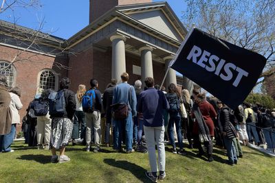 More than half of Americans tell Trump to stay away from colleges and disapprove of his higher education attacks