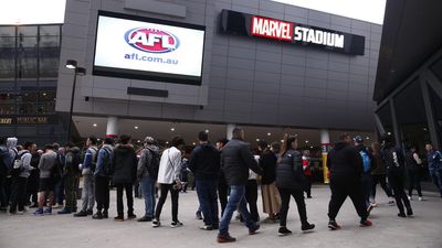 Security scare as teenager brings weapons to AFL match