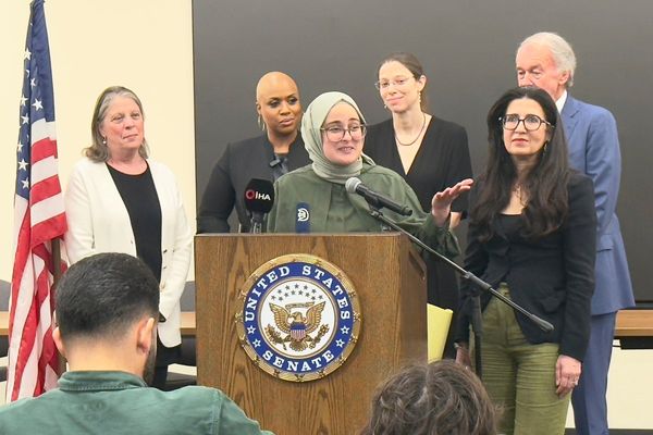 Turkish Tufts University student back in Boston after release from Louisiana detention center