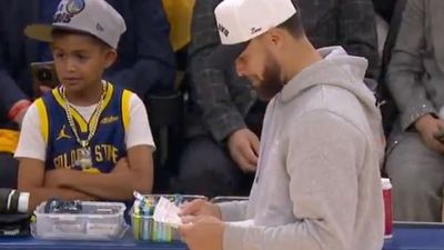 Stephen Curry Couldn't Believe Odd Warriors's Three-Point Shooting Stat