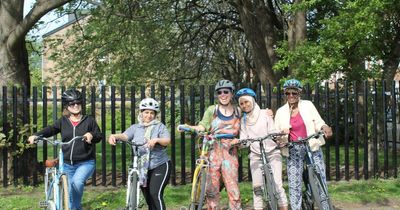 The cycling group setting wheels in motion for women in Scotland