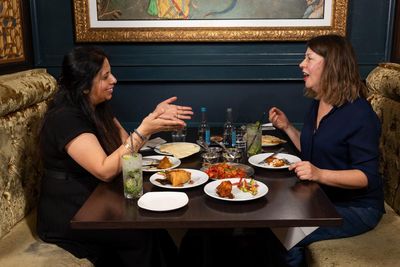Dining across the divide: ‘I was expecting her to shout me down’