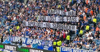 'Lost the fans' - Union Bears' board blast over Rangers vs Celtic tifo response