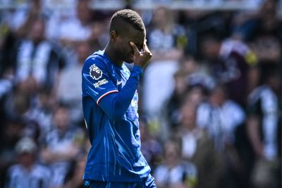 Newcastle 2-0 Chelsea: Nicolas Jackson sent off as Blues suffer damaging defeat in race for Champions League