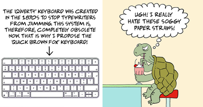 17 Absurd And Witty Comics Depicting Ridiculous Situations By Quatsch