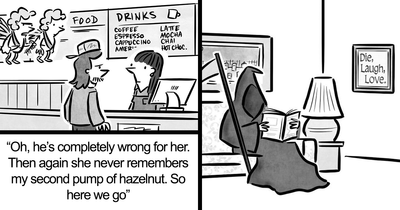 29 Black And White One-Panel Comics By A Talented Cartoonist