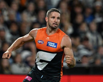 Jesse Hogan feeds off hostile crowd as GWS Giants breach Geelong fortress again