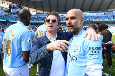 ‘Noel Gallagher had this massive Man City flag. I thought it’d be funny to stick a big black-and-white Newcastle flag over the top. It didn’t go down too well’ Andrew Cushin’s touring banter with Oasis icon