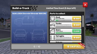 All 10 Truck Part Locations in the Build-a-Truck Event – Driving Empire