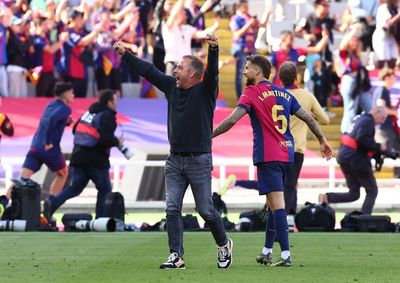 Hansi Flick says Barça ‘don’t feel like champions’ after chaotic clásico