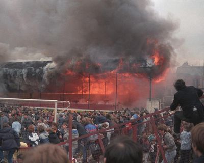 Unforgotten: The Bradford City Fire review – teases a daring tale of humanity out of a devastating inferno