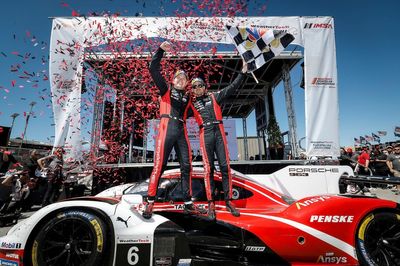 IMSA Laguna Seca: Penske-Porsche claims 1-2 victory in flag-to-flag battle