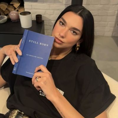 Dua Lipa's Book-Smart Outfit Includes High-Waisted Pants and a Country-Inspired Chrome Hearts Belt