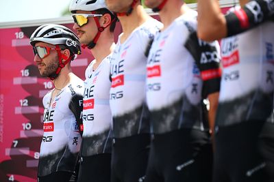 'We're happy with where we are' - UAE Team Emirates-XRG upbeat on Giro d'Italia options despite Primoz Roglič's time trial success