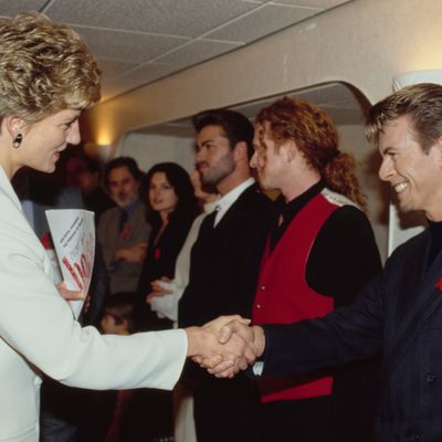 Why a "Sweet" Photograph of Princess Diana and David Bowie Caused So Much Controversy for the Royal Family