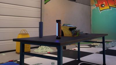How to use UV light to spot fake bills in Cash Cleaner Simulator