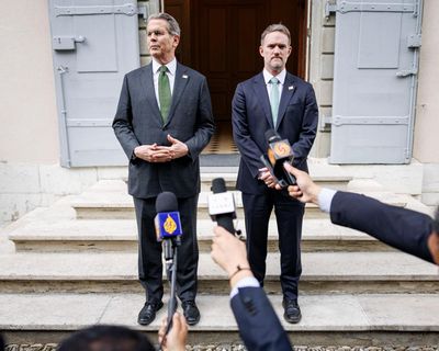 Wall Street surges after US and China agree to slash tariffs in 90-day pause – as it happened