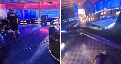 Waltzer car 'crashed off track with children inside' at Scottish fairground