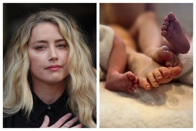 Amber Heard reveals names of newborn twins in surprise Mother’s Day announcement
