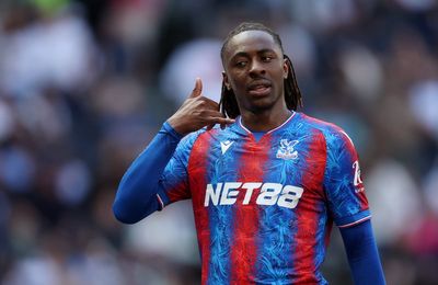 What did Eberechi Eze's call me celebration mean after scoring against Tottenham?