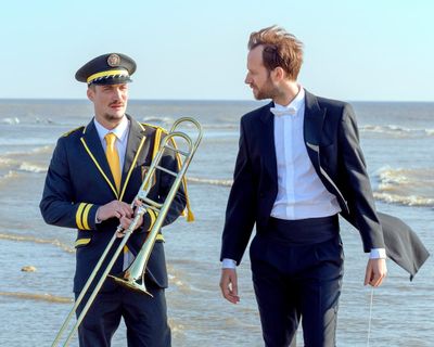 The Marching Band review – tender French concert bromance gets out the trombones