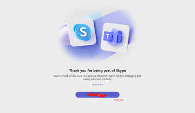 Skype has died and I speedran the five stages of grief