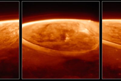 Bright auroras on Jupiter are captured by Webb Space Telescope