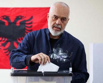 Edi Rama set to win record fourth term as PM in Albania elections