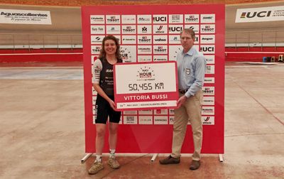 Vittoria Bussi breaks UCI Hour Record for third time, dedicates it to her two cats