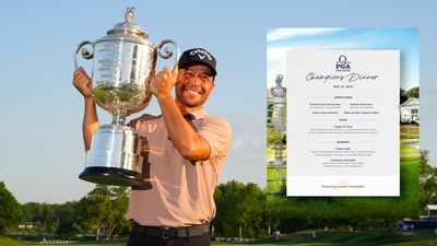 Xander Schauffele Gets To Host His Own Champions Dinner At The PGA Championship… Here’s What He’s Serving (And Gifting)