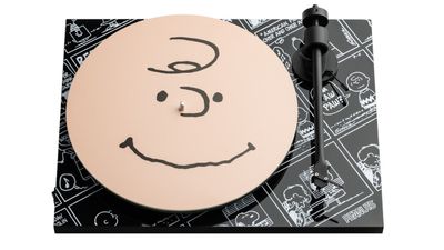 I can't decide if Pro-Ject's new turntable with Charlie Brown's head on the platter is cute or creepy, but it's definitely a fun collector's edition