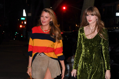 Apparently Blake Lively & Taylor Swift’s Friendship Is ‘Strained’ Amid It Ends With Us Drama
