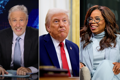 Jon Stewart jokes Trump is the ‘reverse Oprah’ after $400m Boeing jet gift