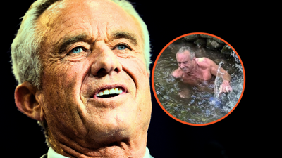 RFK Jr plunges unfortunate family into forbidden diarrhea bacteria creek