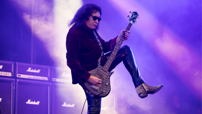 "I'm going to die happy." Man who spent $12,495 to be Kiss icon Gene Simmons' roadie for a day has zero regrets