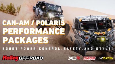 Holley Launches UTV Performance Packs for Can-Am and Polaris