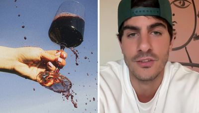 ‘CAKE CUTTING FEE???’: Los Angeles restaurant server spills red wine all over customers. Then they take a look at their bill