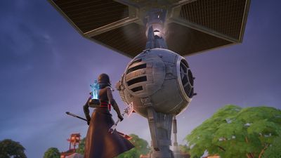 How to gather fuel and fix the TIE Fighter in Fortnite Chapter 6, season 3