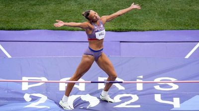 U.S. Olympian Heptathlete Anna Hall Makes Her SI Swimsuit Debut
