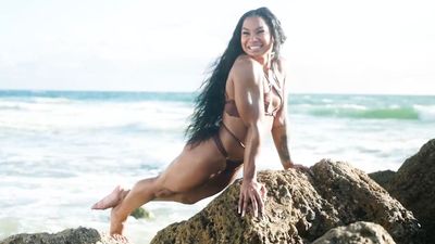 U.S. Olympic Gymnast Jordan Chiles Makes SI Swim Debut