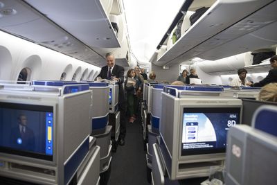 Caviar at 20,000 feet: United Airlines will be taking business class to the next level