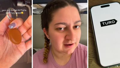 Woman rents car on Turo. Then she finds an Apple AirTag inside—and gets called out for it