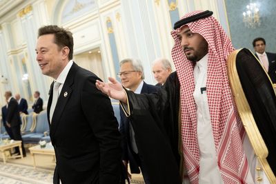 Elon Musk and billionaire CEOs join Trump in Saudi to court oligarchs for AI investments
