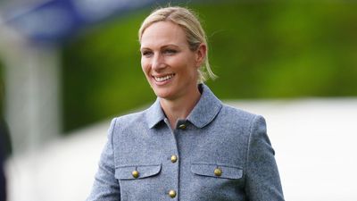 Zara Tindall gives the barrel leg jeans trend her approval - and her boucle jacket was an unexpectedly chic style pairing